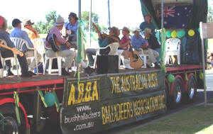 Float pic at Tamworth